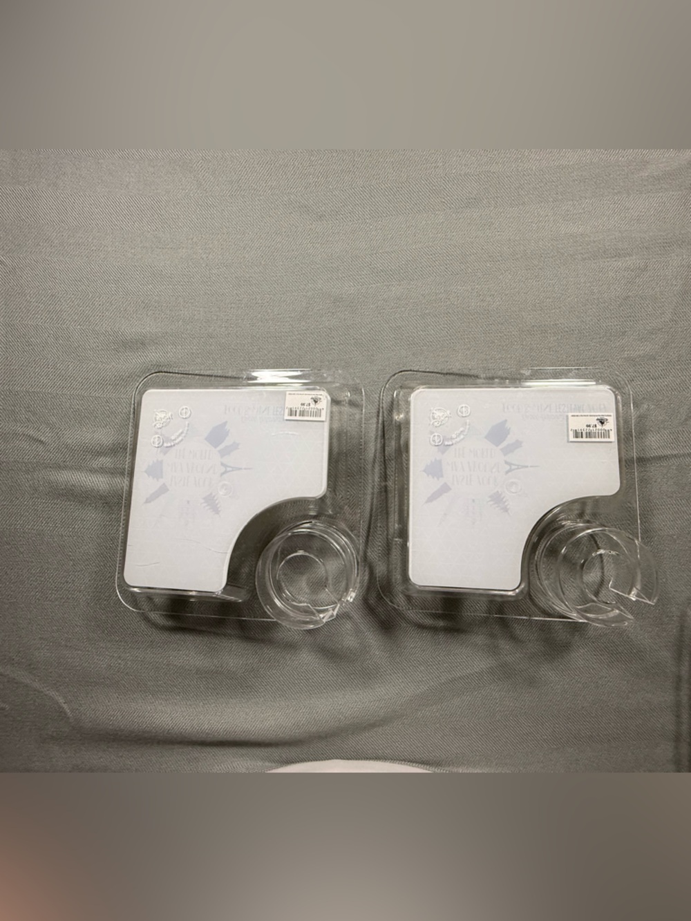 Disney 2019 Food and Wine Clear Plastic Snack Tray with Cup Holder - Picture 6 of 10